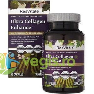 Reducere  Ultra Collagen Enhance (Colagen BioCell 1000mg cu Acid Hialuronic) ResVitale 90cps