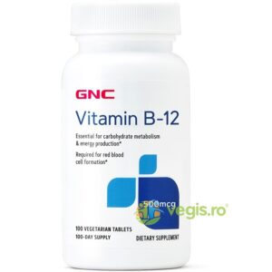 Reducere  Vitamina B12 500mcg 100tb vegetale