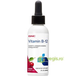 Reducere  Vitamina B12 Lichida cu Aroma Naturala de Cirese 60ml