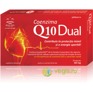 Reducere  Coenzima Q10 Dual 30cps Good Days Therapy,