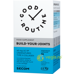 Reducere  Build Your Joints 30cps vegetale Secom,