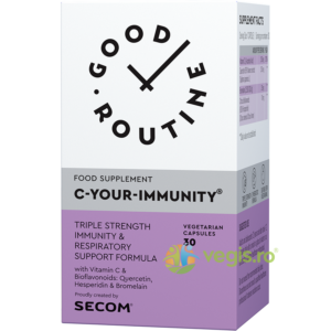 Reducere  C Your Immunity (Vitamina C cu Quercetina) 30cps vegetale Secom,