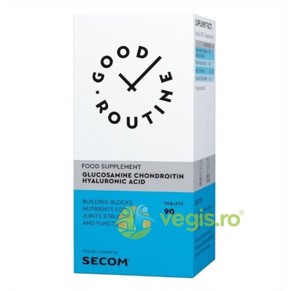 Reducere  Glucosamine Chondroitin Hyaluronic Acid 90cpr Secom,