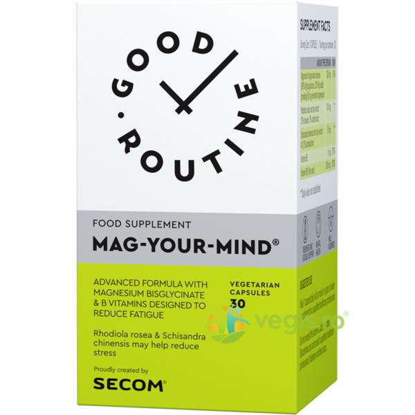 Reducere  Mag Your Mind 30cps vegetale Secom,