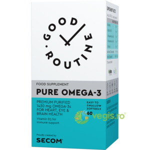 Reducere  Pure Omega-3 60cps moi Secom,