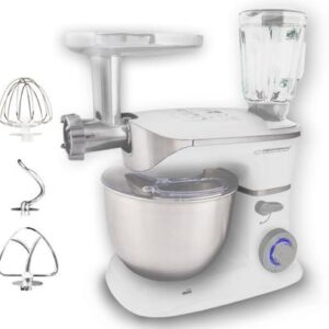 Reducere  Robot de bucatarie ESPERANZA COOCKING MASTER, 1000W, 5L, 6 viteze, Blender 1.5L (Alb)