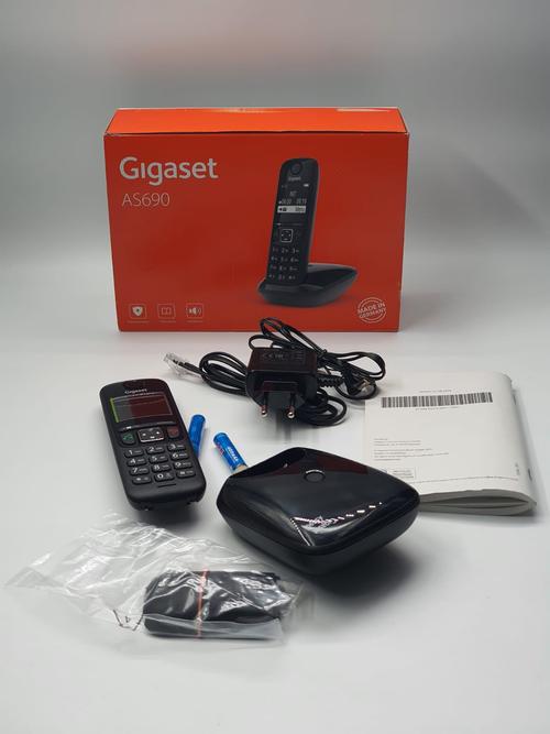 Reducere  Telefon DECT fara fir Gigaset AS690, Caller ID (Negru)