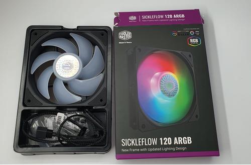 Reducere  Ventilator Cooler Master, 120 ARGB, PWM, Negru