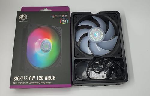 Reducere  Ventilator Cooler Master, 120 ARGB, PWM, Negru