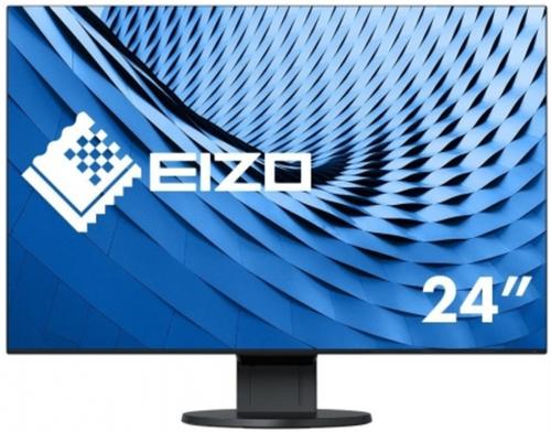 Reducere  Monitor IPS LED EIZO FlexScan 24.1inch EV2456, 1920 x 1200, VGA, DVI, HDMI, DisplayPort, Boxe, Pivot, 5 ms (Negru)