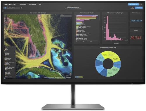 Reducere  Monitor IPS LED HP 27inchZ27k G3, UHD (3840 x 2160), HDMI, DisplayPort, USB Type-C, Pivot (Gri)