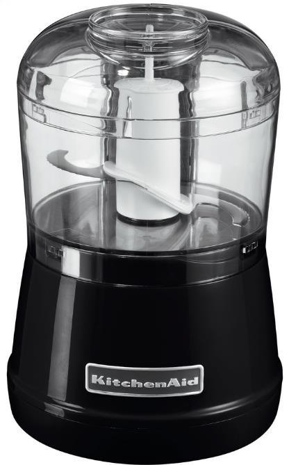 Reducere  Mini Chopper KitchenAid 5KFC3515EOB, 0.83l, 240W (Onyx Black)