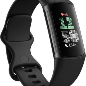 Reducere  Bratara fitness Fitbit Charge 6, GPS + GLONASS, Rezistenta la apa 50M, Bluetooth, NFC (Negru)