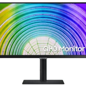 Reducere  Monitor IPS LED Samsung 24inch LS24A600UCUXEN, QHD (2560 x 1440), HDMI, DisplayPort, Pivot, 75 Hz (Negru)