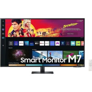 Reducere  Monitor LED Samsung Smart M7, 43inch, UHD 3840×2160, 4ms GTG, Negru