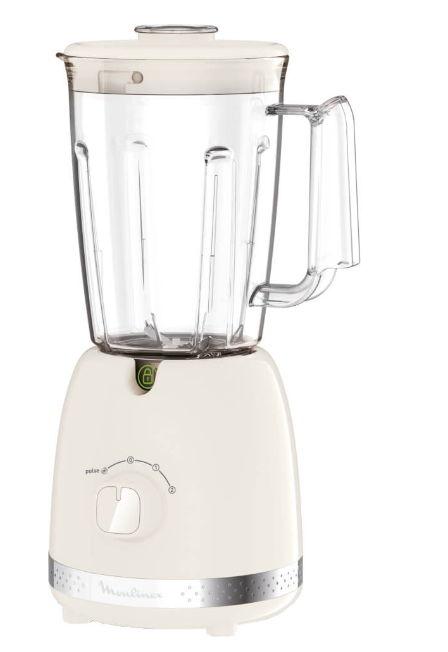 Reducere  Blender Moulinex Soleil LM355A10, 500 W, 1.25 L, 2 viteze + Pulse (Alb)