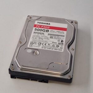 Reducere  HDD Desktop Toshiba P300, 500GB, SATA III 600, 64MB Buffer, Bulk