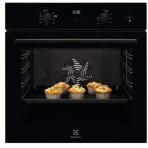 Reducere  Cuptor incorporabil Electrolux SteamBake EOD5C50Z, 72 l, 9 Functii automate, Clasa A, Autocuratare catalitica (Negru)