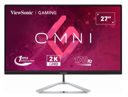 Reducere  Monitor Gaming IPS LED ViewSonic 27inch VX2780-2K, QHD (2560 x 1440), HDMI, DisplayPort, 170 Hz, 1 ms (Negru/Argintiu)