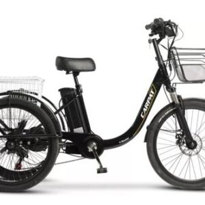 Reducere  Triciclu Full-Electric E-Bike Carpat e-Senior C24315E 24, Negru