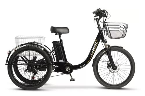 Reducere  Triciclu Full-Electric E-Bike Carpat e-Senior C24315E 24, Negru