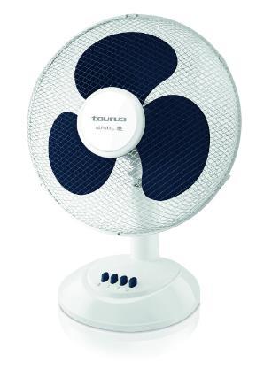 Reducere  Ventilator de birou TAURUS Ponent Alpatec 16, 40W, 3 viteze (Alb)