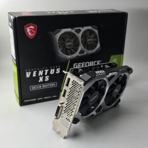 Reducere  Placa video MSI GeForce GTX 1650 D6 VENTUS XS OCV3 4GB GDDR6 128-bit