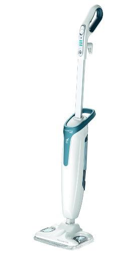 Reducere  Mop cu abur Rowenta RY6597WH Steam Power, 1200W, 0.6L, filtru anticalcar, 3 setari ale aburului (Alb)