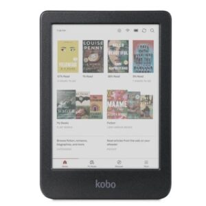 Reducere  Ebook Reader Kobo Clara Colour, Ecran E Ink Kaleido 6inch, Procesor 2GHz, 512MB RAM, 16GB Flash, USB Type-C, ComfortLight PRO, Wi-Fi, IPX8 (Negru)