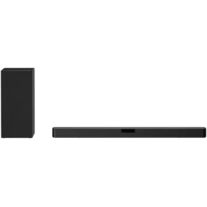 Reducere  Soundbar LG SN5 2.1, 400W, Bluetooth, Subwoofer Wireless, Dolby (Negru)