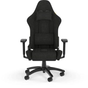 Reducere  Scaun Gaming Corsair TC100 RELAXED, Textil, Tetiera, Negru