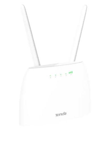 Reducere  Router Wireless Tenda 4G06, 300 Mbps, 4G VoLTE, 2 Antene externe (Alb)