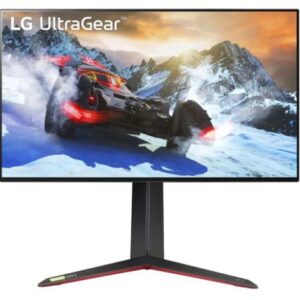 Reducere  Monitor Gaming IPS LED LG 27inch 27GP950-B, UHD (3840 x 2160), HDMI, DisplayPort, NVIDIA G-SYNC Compatible, AMD FreeSync, 144Hz, RGB, Pivot, Boxe, 1 ms (Negru)