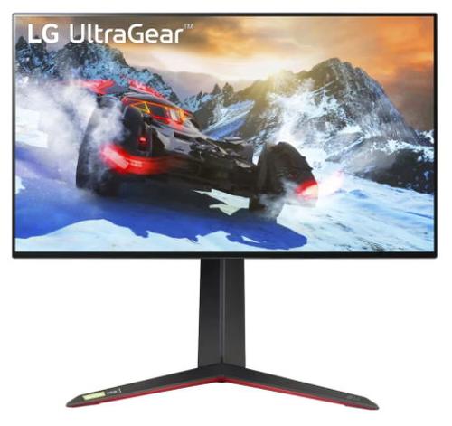 Reducere  Monitor Gaming IPS LED LG 27inch 27GP950-B, UHD (3840 x 2160), HDMI, DisplayPort, NVIDIA G-SYNC Compatible, AMD FreeSync, 144Hz, RGB, Pivot, Boxe, 1 ms (Negru)