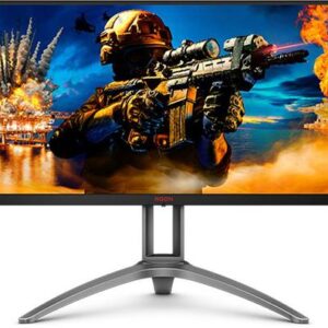 Reducere  Monitor Gaming TN LED AOC 27inch AG273QZ, QHD (2560×1440), HDMI, DisplayPort, Boxe, Pivot, 240 Hz, 0.5 ms (Negru)