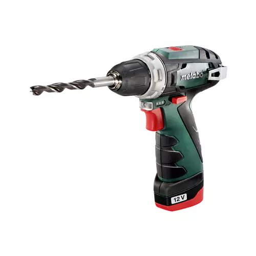 Reducere  Masina de gaurit si insurubat Metabo Powermaxx Basic 12 V, 1400 RPM, 17-34 Nm, 2 acumulatori 2 Ah, incarcator