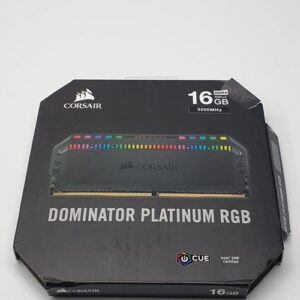 Reducere  Memorie Corsair Dominator Platinum RGB, DDR4, 2x8GB, 3200 MHz