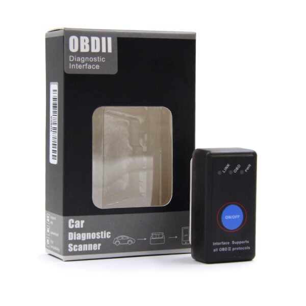 Reducere  Interfata Super Mini Diagnoza Techstar OBD2 Bluetooth 4.0 cu Cip ELM V1.5,Buton ON/OFF, Torque Reducere