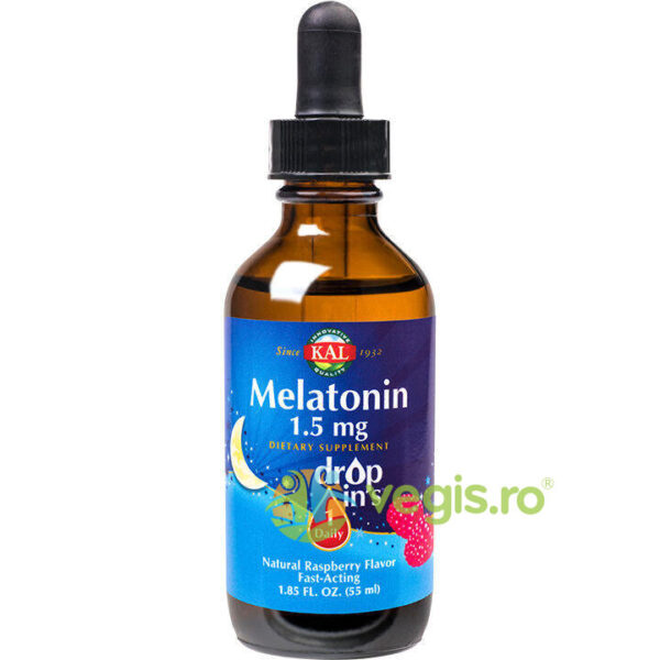 Reducere  Melatonin DropIns 1.5mg 55ml Secom,