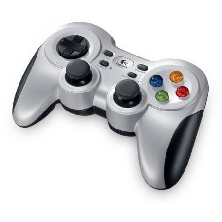 Reducere  Gamepad wireless Logitech F710, argintiu