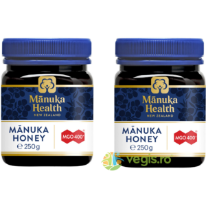 Reducere  Pachet Miere de Manuka (MGO 400+) 250g+250g