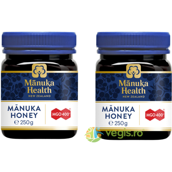 Reducere  Pachet Miere de Manuka (MGO 400+) 250g+250g