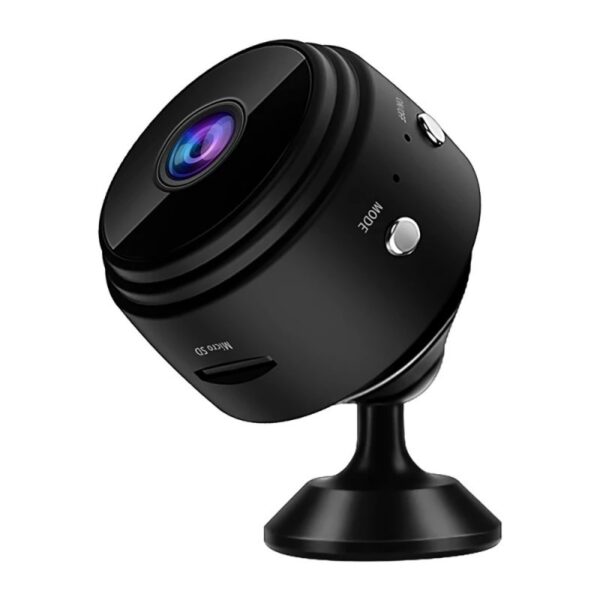 Reducere  Mini Camera Supraveghere Techstar® RL-96, 1080P Full HD, Wifi, Modul Noapte IR, Detectare Miscare, Unghi Filmare 150°, Card Micro SD, Negru Reducere