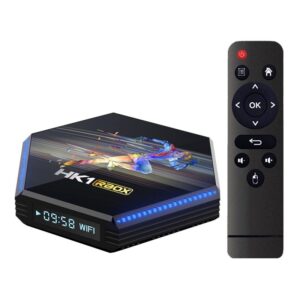 Reducere  Mini PC Tv Box Techstar® HK1 RBOX R2, Procesor RK3566, Android 11, UHD 8K, 4GB RAM LPDDR4, 32GB ROM, WiFi DualBand, Bluetooth, Gigabit, Telecomanda Reducere