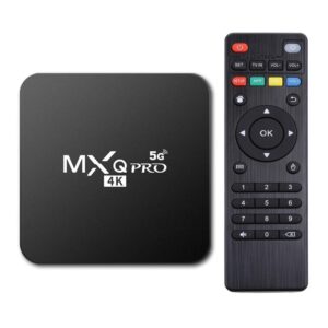 Reducere  Mini PC TV Box Techstar® MXQ PRO, UltraHD 4K, Quad-Core 64 Bit. 4GB RAM, 512GB ROM, 5G Wireless, Ethernet, Android 10 Reducere