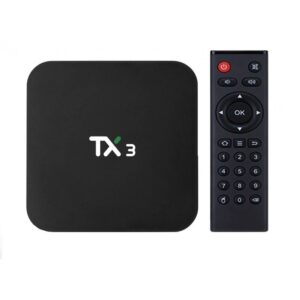 Reducere  Mini PC TV Box TX3, Android 9, 8K, 2GB RAM, 16 GB ROM, Procesor Quad Core, Wi-Fi, Bluetooth, HDMI, Ethernet Reducere