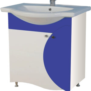 Reducere  Mobilier de baie Safira 55 cm cobalt Reducere