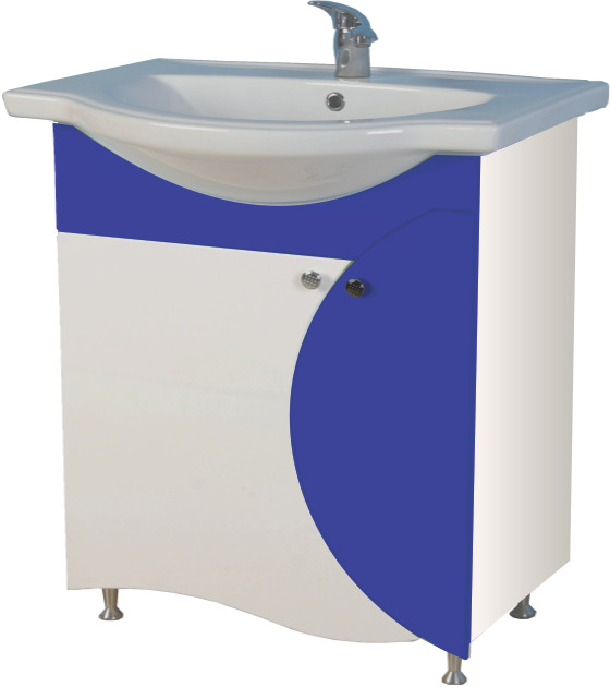 Reducere  Mobilier de baie Safira 55 cm cobalt Reducere