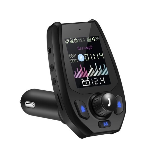 Reducere  Modulator FM Transmitator Auto Techstar® Onever, Bluetooth 4.0, Wireless, Mp3 Player 3.1A 2xUSB Charger Reducere