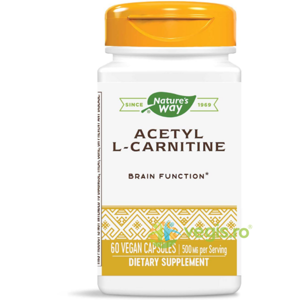 Reducere  Acetyl L-Carnitine (Acetil L-Carnitina) 500mg 60cps Secom,